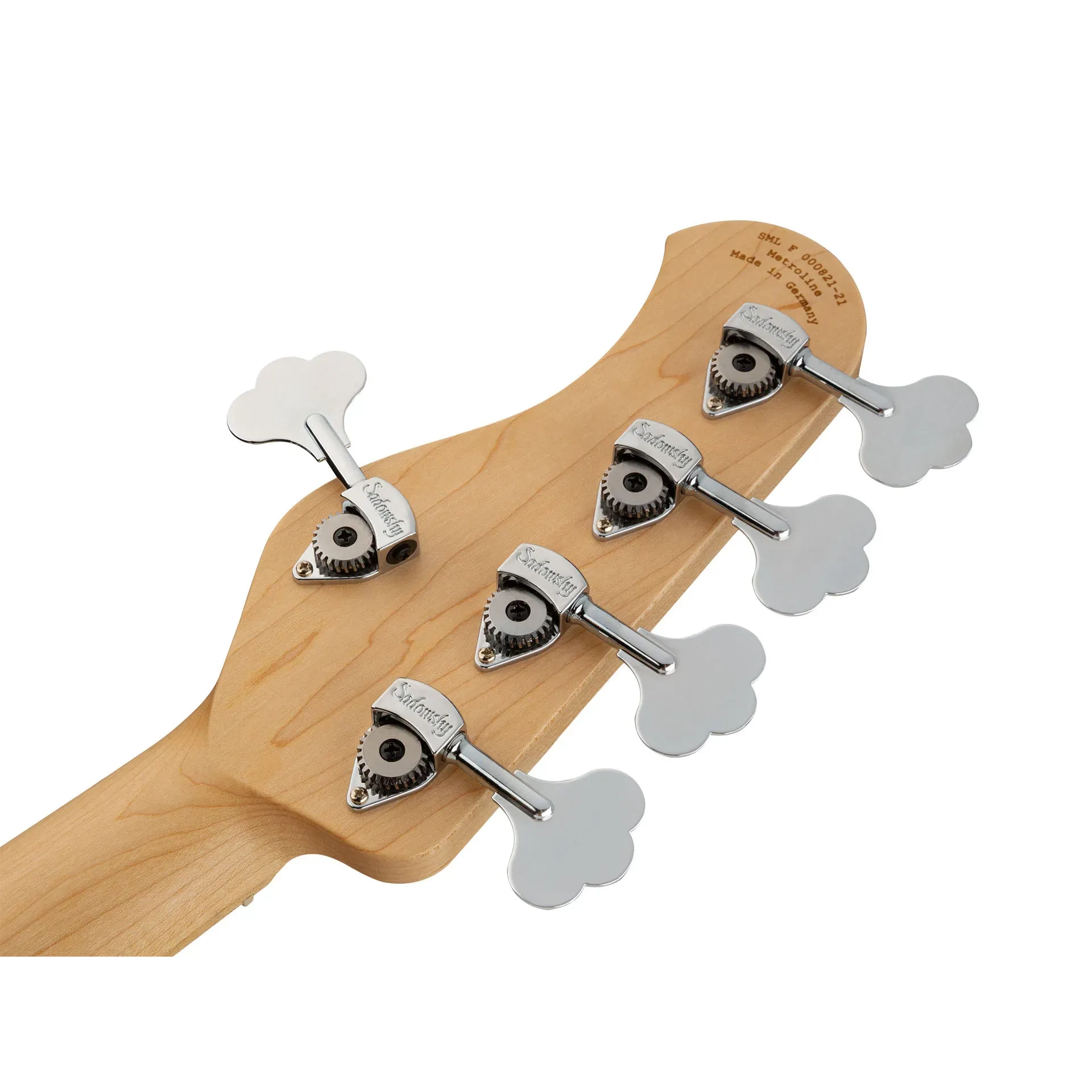 Sadowsky MetroLine 24 Perde Modern 5 Telli Bas Gitar - Solid Black High Polish