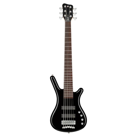 Warwick RockBass Corvette Basic Solid Black High Polish 6 Telli Bas Gitar