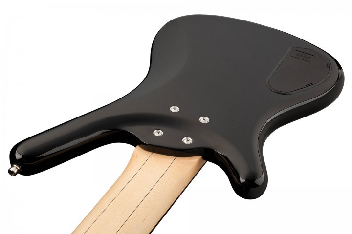 Warwick RockBass Corvette Basic Solid Black High Polish 6 Telli Bas Gitar