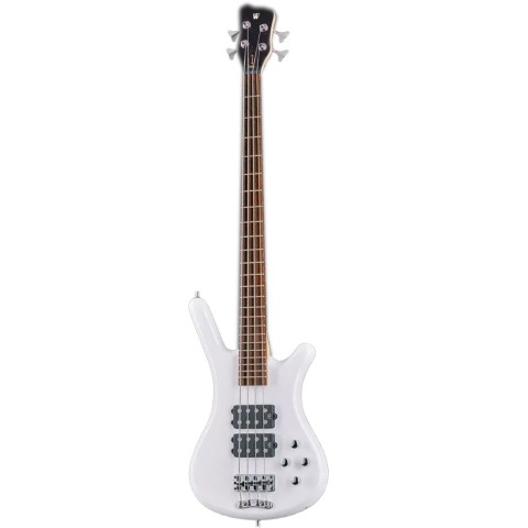 Warwick RockBass Corvette Solid White High Polish 4 Telli Bas Gitar