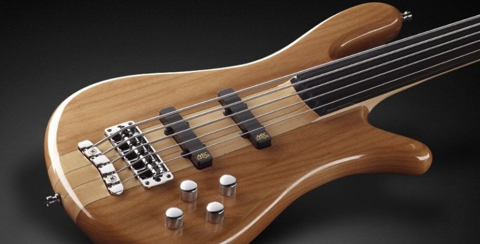 Warwick RockBass Streamer NT I Natural Transparent High Polish 5 Telli Fretless Bas Gitar