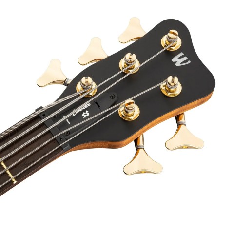 Warwick Teambuilt Pro Series Corvette Natural Transparent Satin 5 Telli Bas Gitar