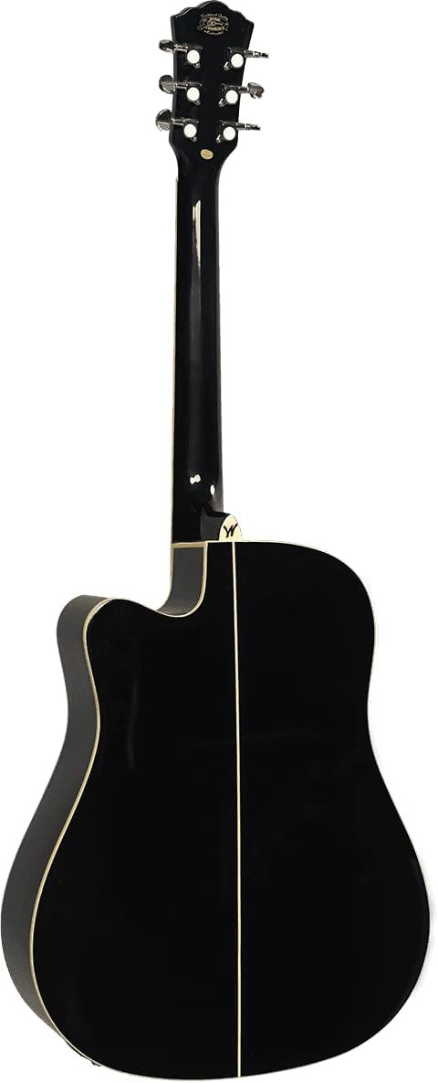 Washburn AD5CEB Siyah Elektro Akustik Gitar Paketi