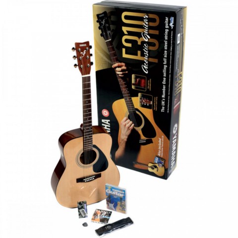 Yamaha F310P2WS Akustik Gitar Seti - Naturel