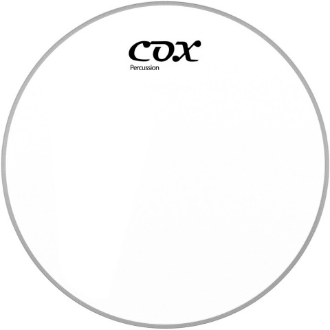 Cox 14 İnç Tek Kat Beyaz Trampet Üst Derisi