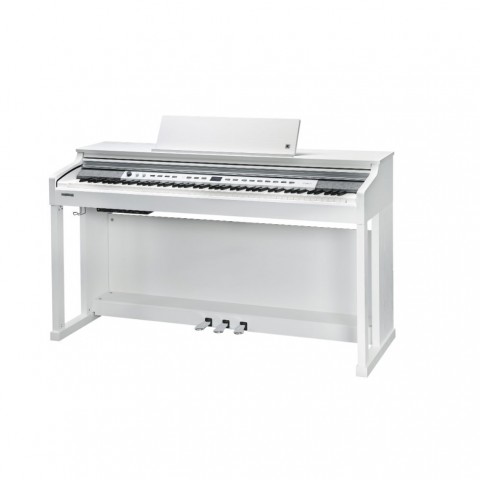 Kurzweil CUP P1W Ahşap Tuşe Mat Beyaz Dijital Piyano
