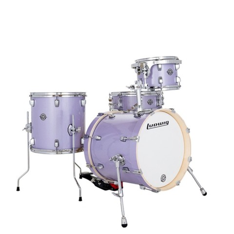Ludwig Breakbeats Lilac Sparkle Akustik Davul Seti