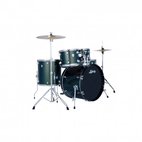 Ludwig LC190C5 Accent Fuse Jade Dust Akustik Davul Seti