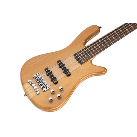 Warwick RockBass Streamer NT I Natural Transparent High Polish 5 Telli Bas Gitar