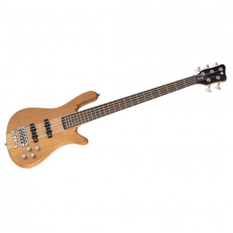 Warwick RockBass Streamer NT I Natural Transparent High Polish 5 Telli Bas Gitar