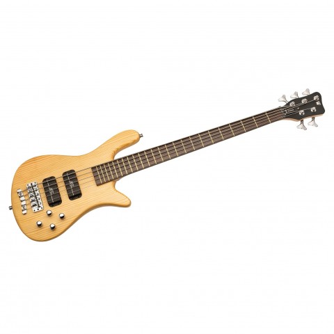 Warwick RockBass Streamer Standard Natural Transparent Satin 5 Telli Bas Gitar