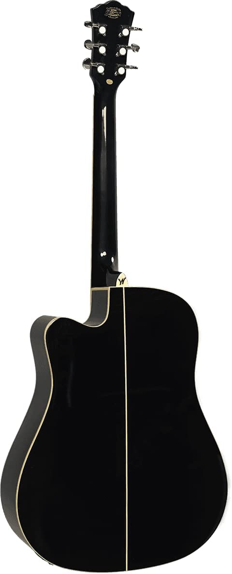 Washburn AD5CEB Apprentice 5 Serisi Siyah Elektro Akustik Gitar