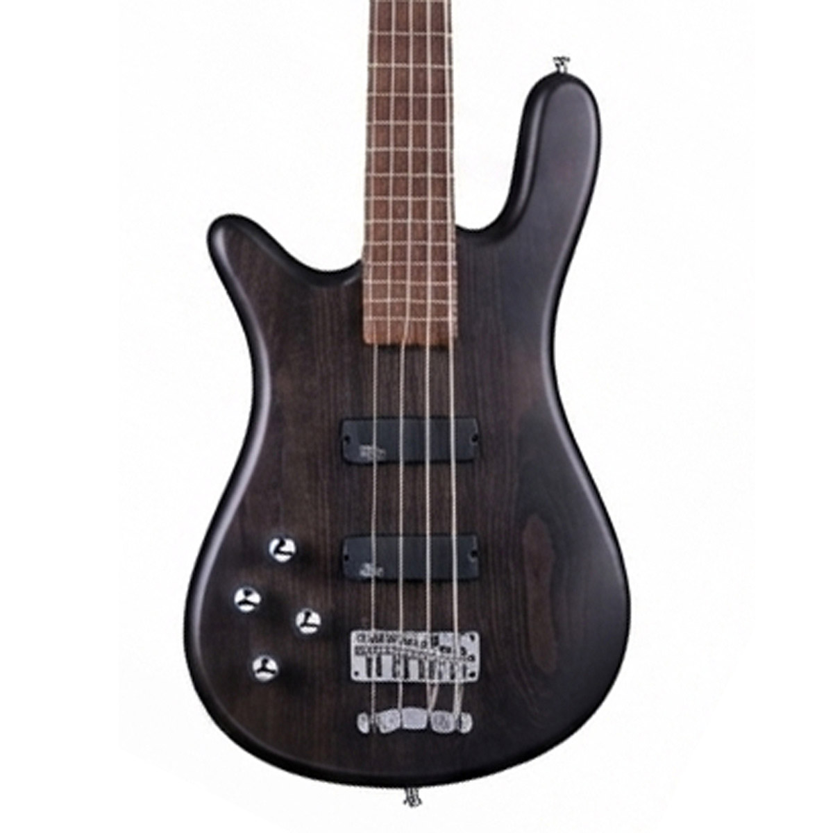 Warwick RockBass Streamer Standard Nirvana Black Transparent Satin 4 Telli Solak Bas Gitar Warwick RockBass Streamer Standard Nirvana Black Transparent Satin 4 Telli Solak Bas Gitar