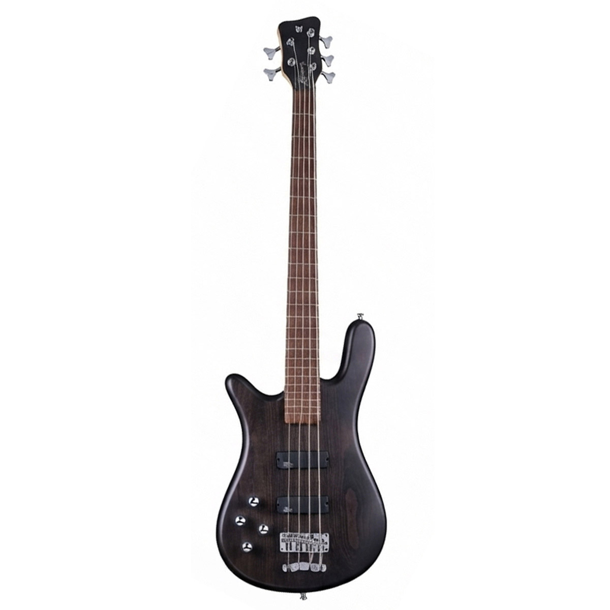 Warwick RockBass Streamer Standard Nirvana Black Transparent Satin 4 Telli Solak Bas Gitar
