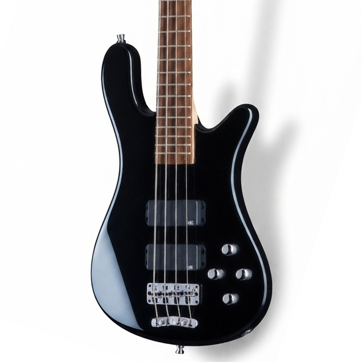 Warwick RockBass Streamer Standard Solid Black High Polish 4 Telli Bas Gitar Warwick RockBass Streamer Standard Solid Black High Polish 4 Telli Bas Gitar