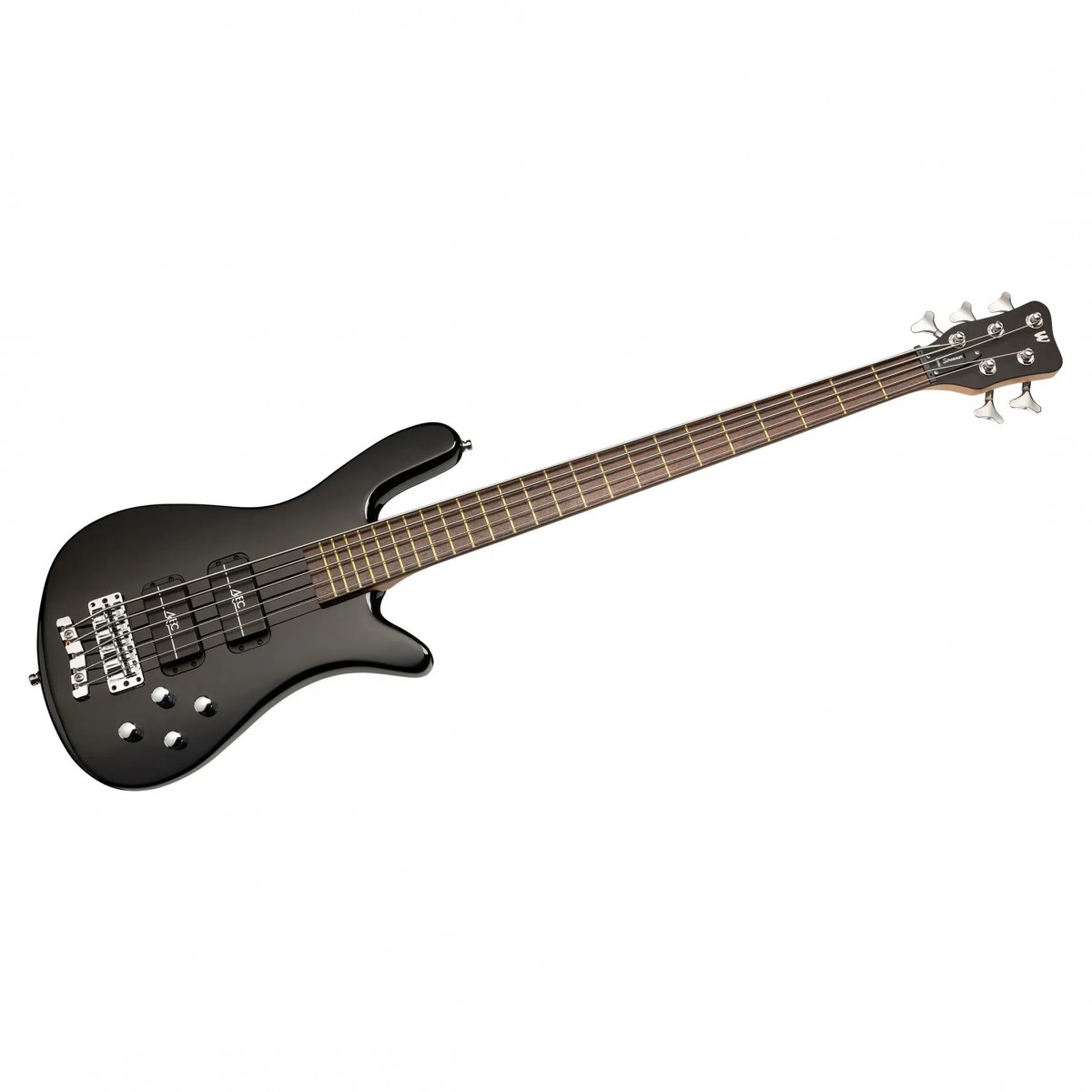 Warwick RockBass Streamer Standard Solid Black High Polish 5 Telli Bas Gitar Warwick RockBass Streamer Standard Solid Black High Polish 5 Telli Bas Gitar